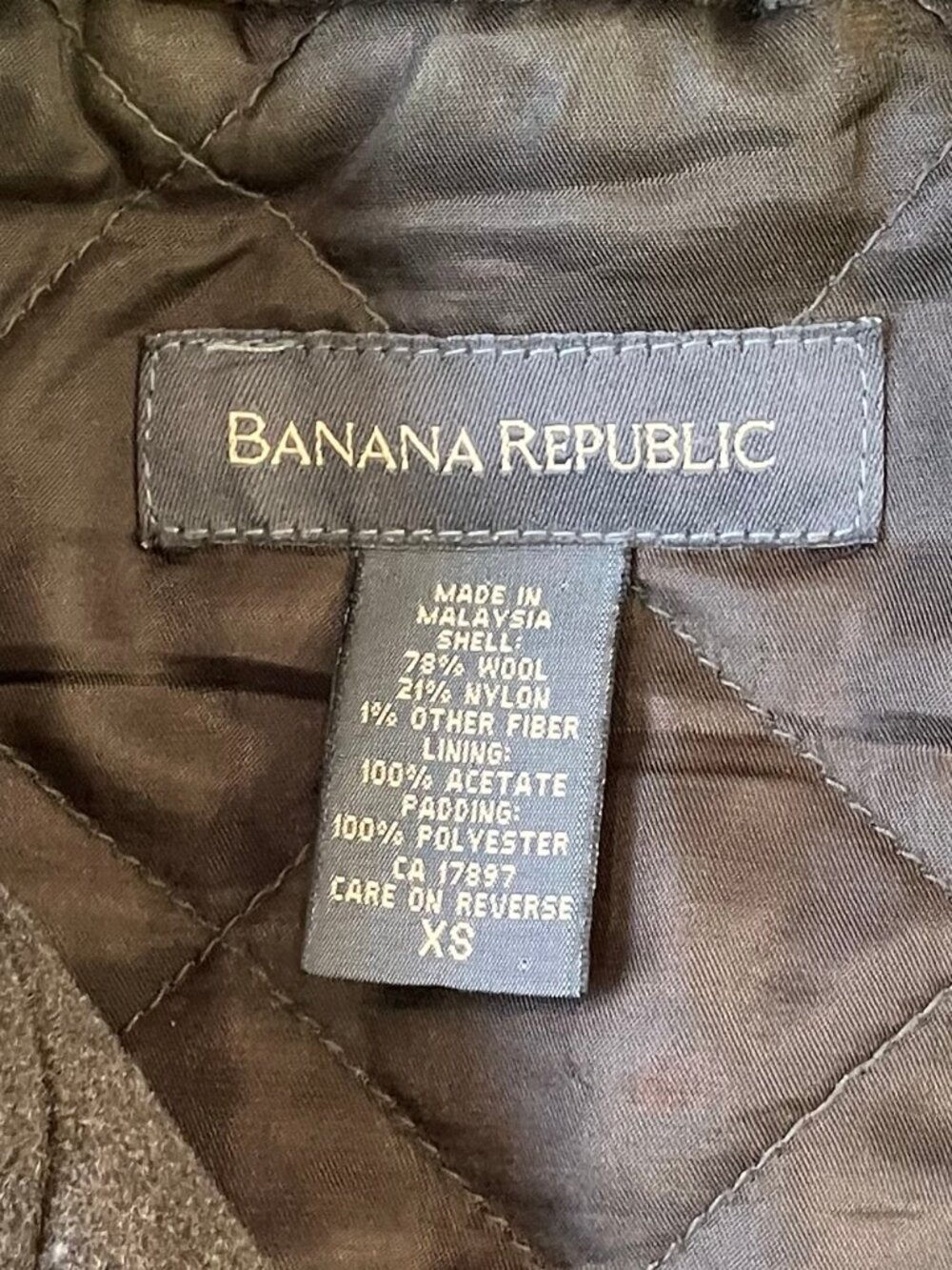 Banana Republic Pea Coat - Men's XS - Picture 2 of 5